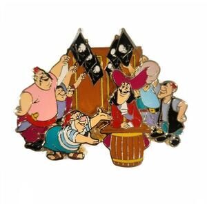 Disney's Peter Pan Captain Hook Pin -‎ NWT